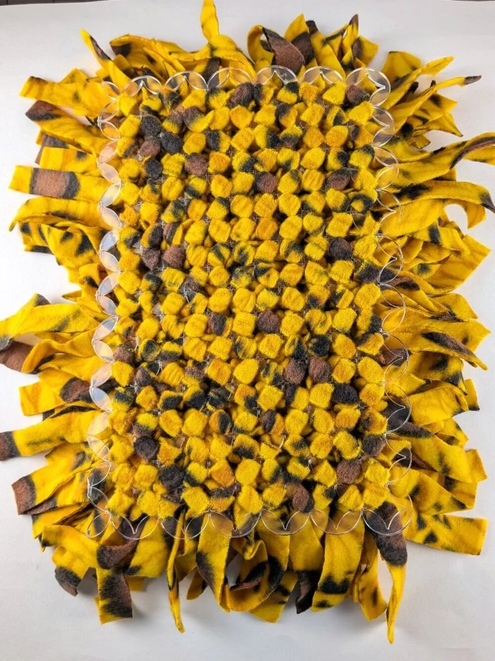 NEW Dog/Cat Snuffle Mat - Sunflower Yellow/Brown #57